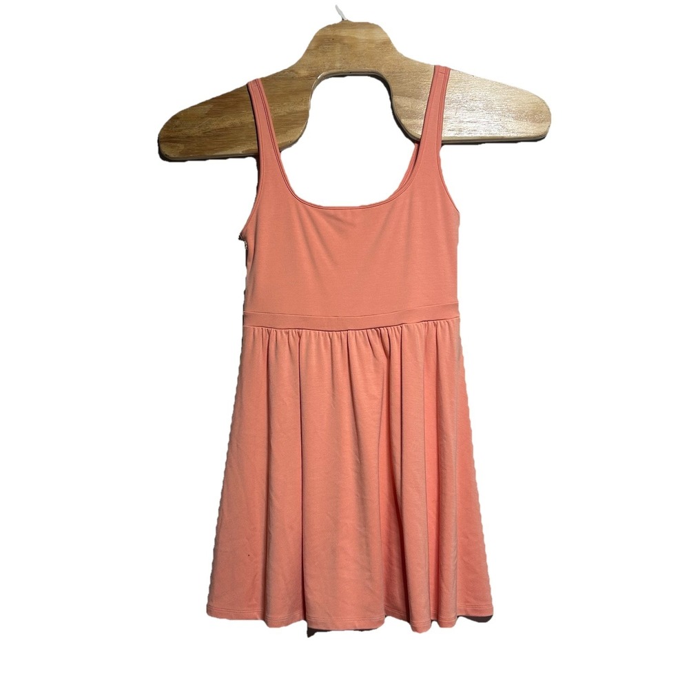 NEW Aritzia Wilfred Women's Market Mini Dress Sunfaded Coral Size Medium $68 - Picture 1 of 5